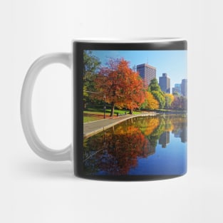 Autumn Foliage on the Boston Common Frog Pond Mug